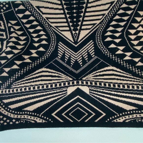 Say What Aztec Print Mock Neckline Sleeveless Dress Size Med - Picture 8 of 8